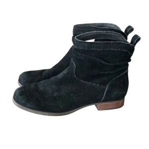 Koolaburra by UGG Lorelei Slouch Boot in Black Suede Size 7.5